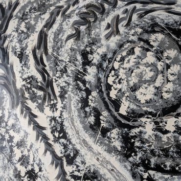 "Art Ramon Paintings" home gallery floor mural