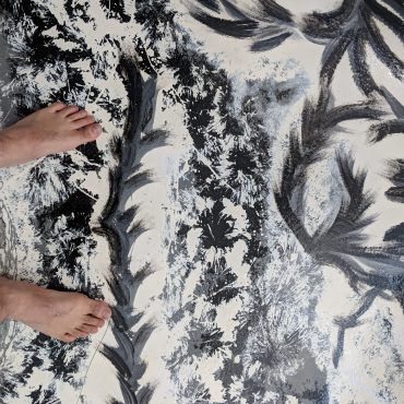 "Art Ramon Paintings" home gallery floor mural