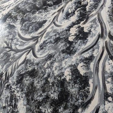 "Art Ramon Paintings" home gallery floor mural