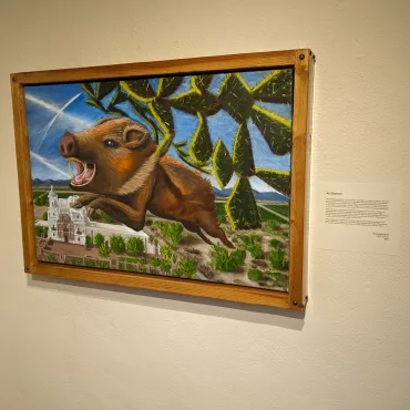 "When Javelinas Fly" "Art Ramon" artist Tucson AZ